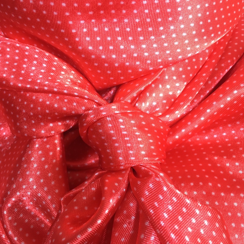 polka dot wild rag